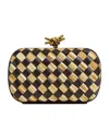 Bottega Veneta Knot Minaudiere Bag In Fudge Color/natural Color