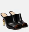 Bottega Veneta Black Open Toe Sandals In Black