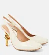 Bottega Veneta High-heeled Sandals With Knot Details In White