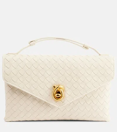 Bottega Veneta Knot Lock Intrecciato Leather Tote Bag