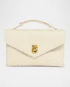 Bottega Veneta Knot Lock Intrecciato Leather Tote Bag