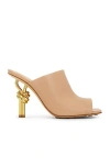 Bottega Veneta Knot Mules In Cipria