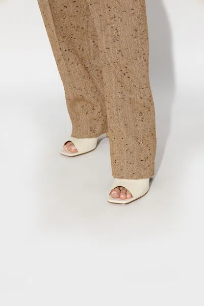 Bottega Veneta ‘knot' Mules In Cream