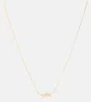 Bottega Veneta Knot Necklace In Gold