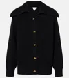 Bottega Veneta Wool Cardigan In Black
