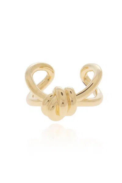 Bottega Veneta Knot Ring In Gold