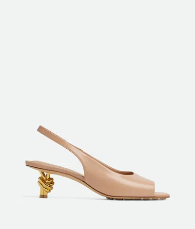 Bottega Veneta Sandale Knot In Pink