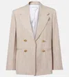 Bottega Veneta Double-breasted Viscose And Silk Jacket