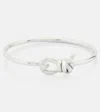 Bottega Veneta Knot Sterling Silver Bracelet In Silver