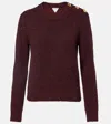 Bottega Veneta Knot Sweater In Red