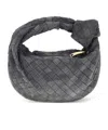 Bottega Veneta Women Graphite Mini Jodie Bag In Black