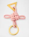 Bottega Veneta Circular Ring With Knot And Triangle
