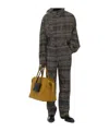 Bottega Veneta Knotted Viscose Trousers In Black