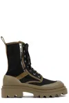 Bottega Veneta Lace-up Boots In Black