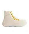 Bottega Veneta Lace-up Boots In Nude