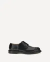 Bottega Veneta Leather Intrecciato-toe James Oxford Shoes In Black