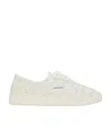 Bottega Veneta Sawyer Intrecciato Leather Low-top Sneakers In White
