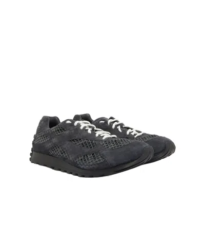 Bottega Veneta Laced Sneakers In Black