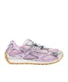 Bottega Veneta Orbit Low-top Mesh Sneakers In Multicolor