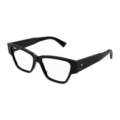 Bottega Veneta Ladies Black Cat Eye Eyeglass Frames Bv1288o 001