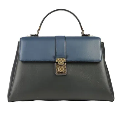 Bottega Veneta Ladies Piazza Leather Shoulder Bag In Black