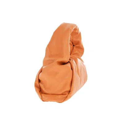 Bottega Veneta Ladies The Shoulder Pouch Bag - Light Orange In ["orange"]