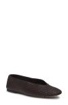 Bottega Veneta Lagoon Intrecciato Ballet Flat