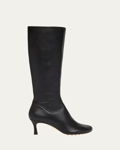BOTTEGA VENETA LAGOON NAPPA LEATHER KNEE-HIGH BOOTS