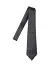 Bottega Veneta Lamb Leather Tie In Black