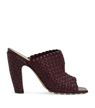 BOTTEGA VENETA LAMBSKIN CANALAZZO MULES 100