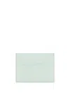 Bottega Veneta Women Lambskin Card Holder In Ecru-gla/ecr-gla/ecr