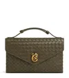 Bottega Veneta Women Knot Lock Cypress Coloured Bag In Green