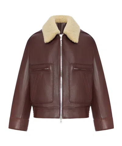 BOTTEGA VENETA BOTTEGA VENETA COLLARED ZIP-UP JACKET