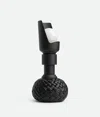 Bottega Veneta Large Model 600 In Matte Black