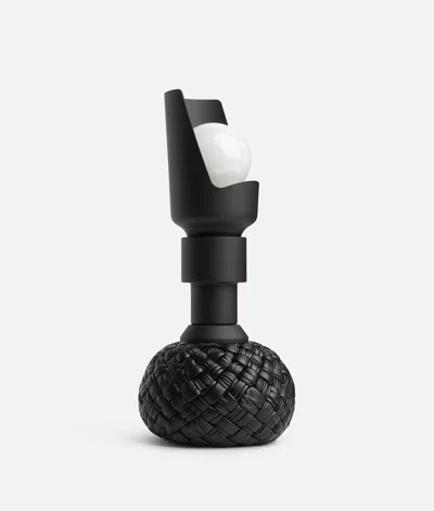 Bottega Veneta Large Model 600 In Matte Black