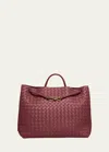 Bottega Veneta Large Andiamo Bag In 2273 Baro-m Brass