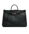 Bottega Veneta Andiamo Large Fondant-coloured Bag In Black