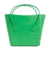 Bottega Veneta Medium Arco Shopping Tote Bag In Green
