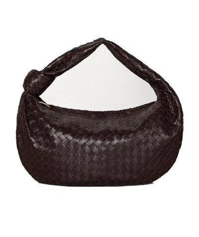 Bottega Veneta Large Bv Jodie Shoulder Bag In Black