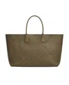Bottega Veneta Large Cabat Knitted Tote In Brown
