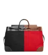 Bottega Veneta Large Canvas Andiamo Voyager Holdall