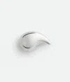 Bottega Veneta Large Pendant Brooch In Silver