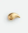 Bottega Veneta Large Drop Brooch In Yellow Gold