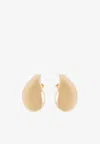Bottega Veneta Large Drop-shaped Earrings In Gold