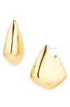Bottega Veneta Women Small Fin Earrings