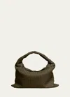 Bottega Veneta Large Hop Bag In Brown