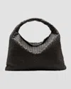 Bottega Veneta Large Hop Bag In Fondant-m Brass