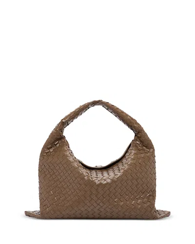 Bottega Veneta Hop Large Shoulder Bag In Pinecone/brass