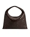 Bottega Veneta Large Hop Shoulder Bag In Brown