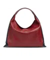 Bottega Veneta Large Hop Shoulder Bag In Rose Wood/space/volcanic Gravel